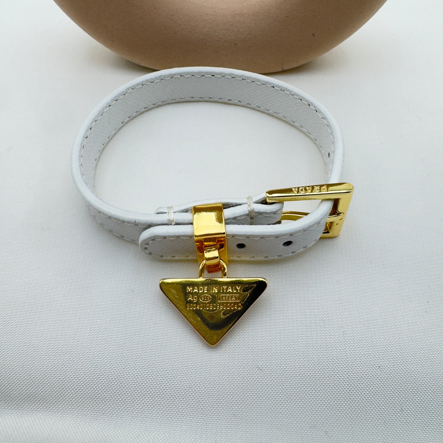 Bracciale White Charm Prada