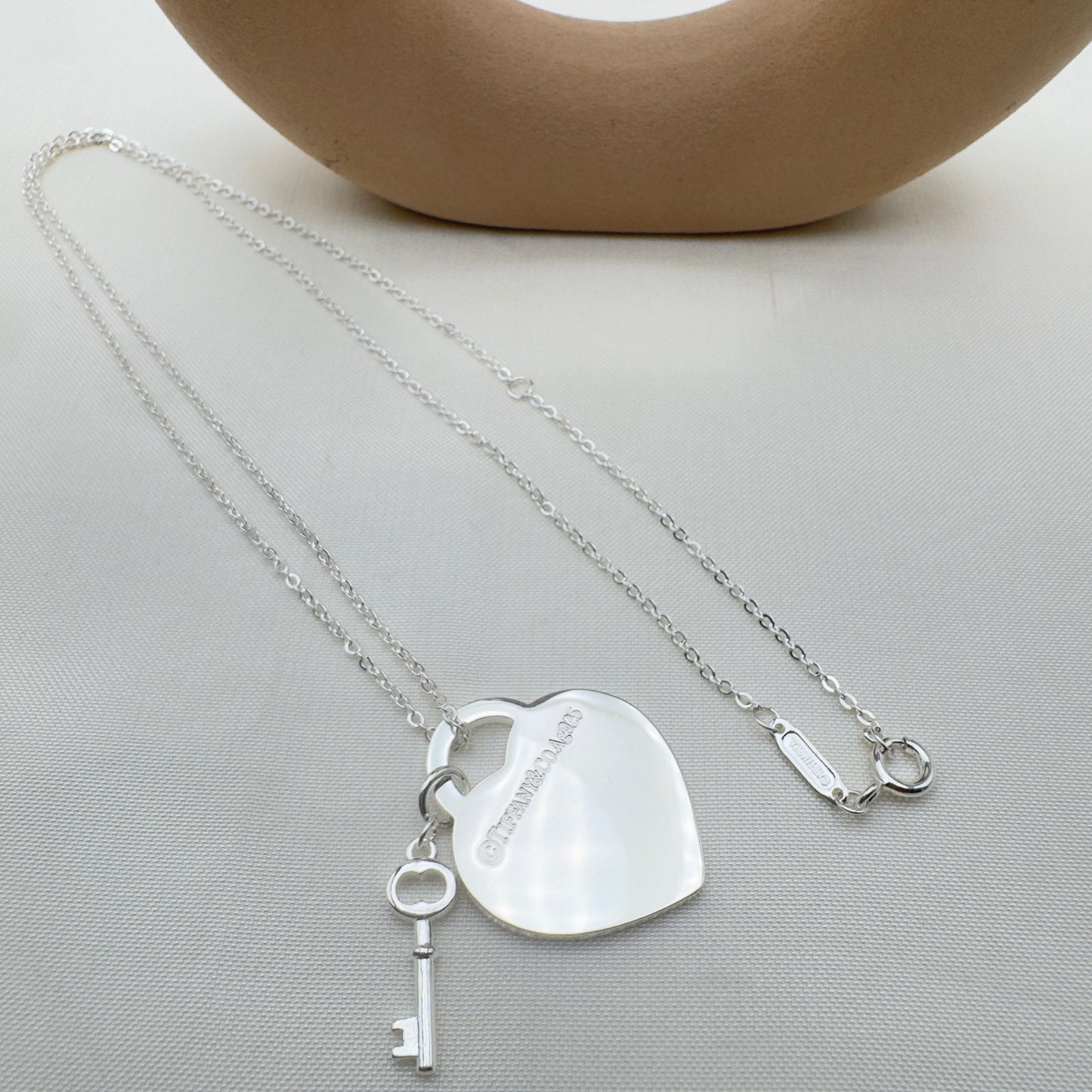 Collana Tiffany Heart con Chiave – Argento