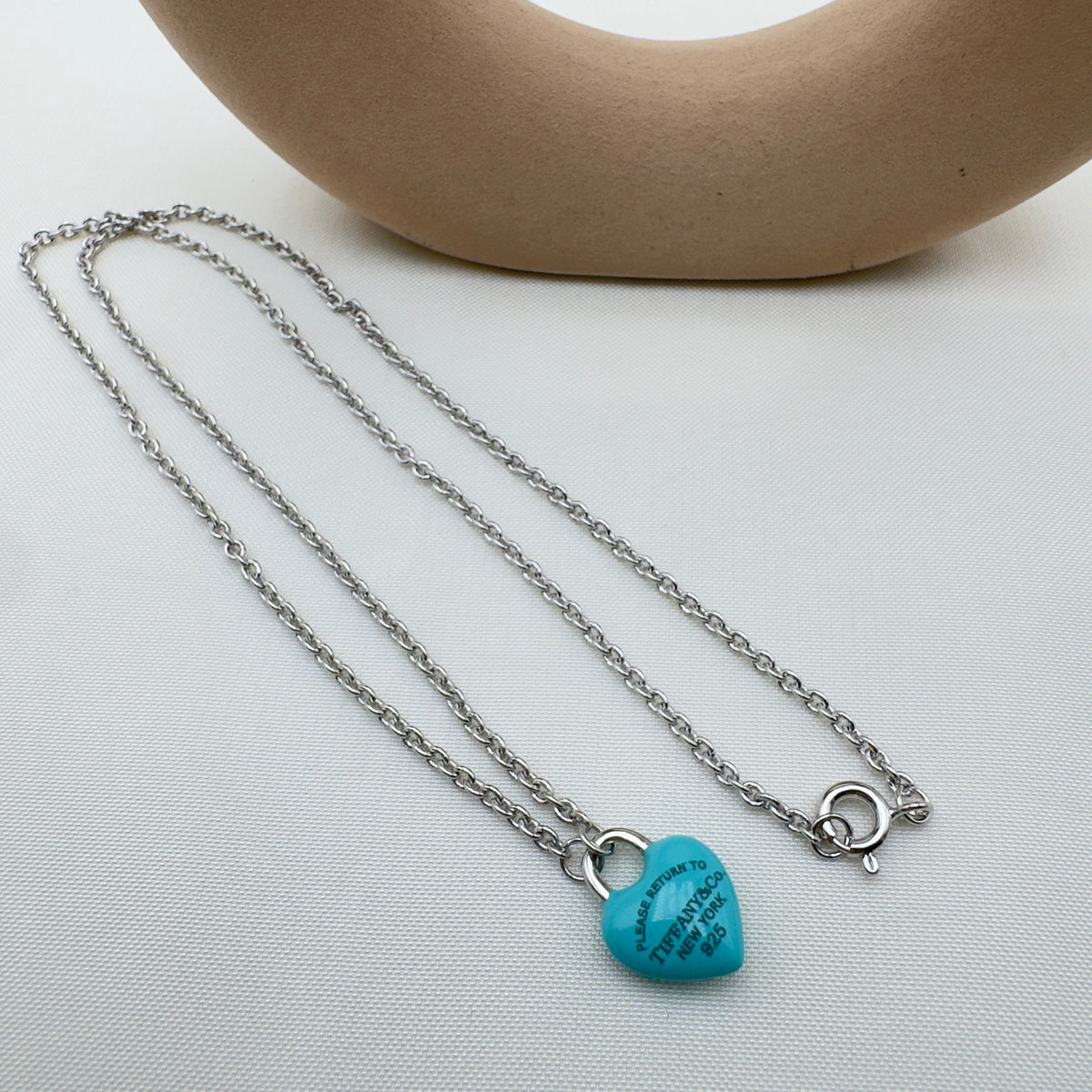Collana Cuore Turchese