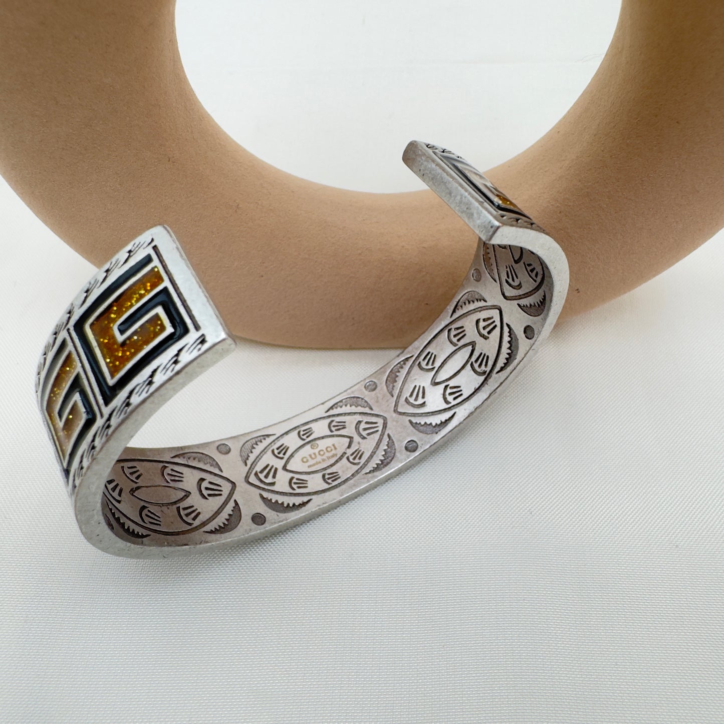 Bracciale GG Greca Preziosa