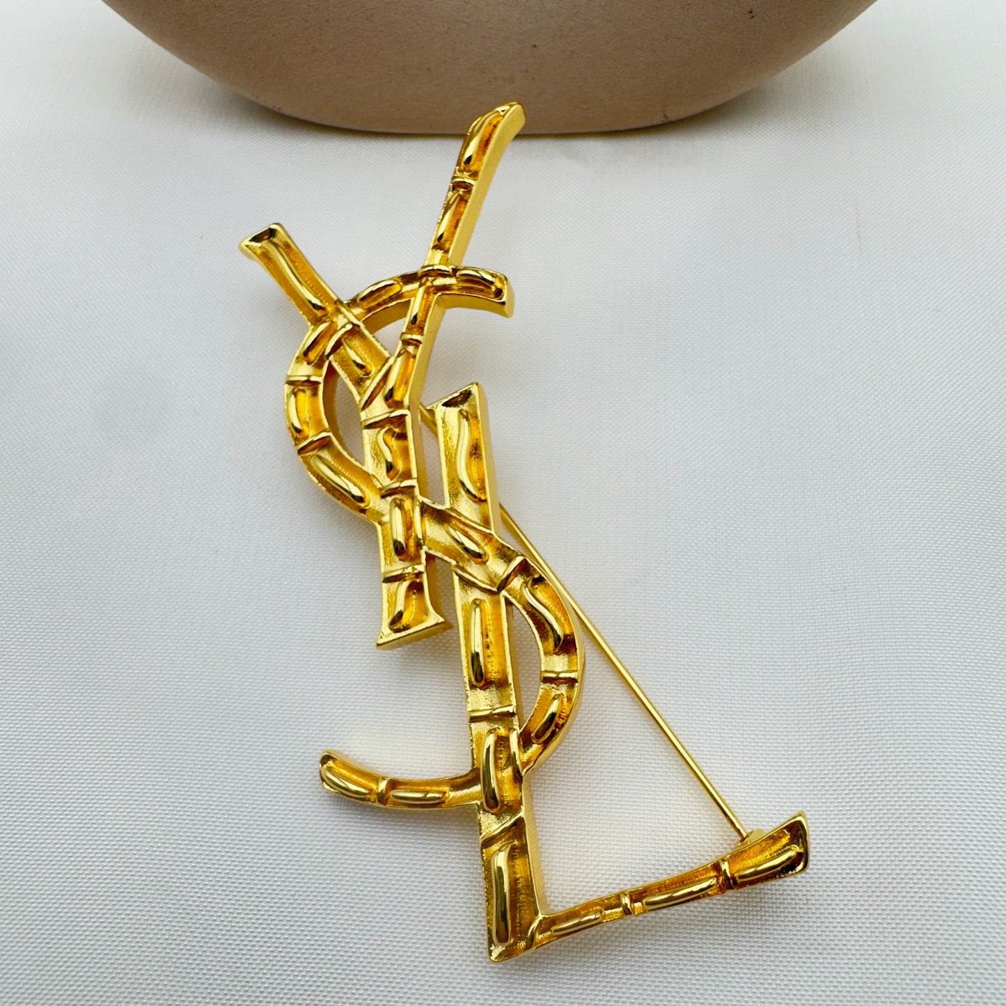 Spilla YSL Bamboo Gold