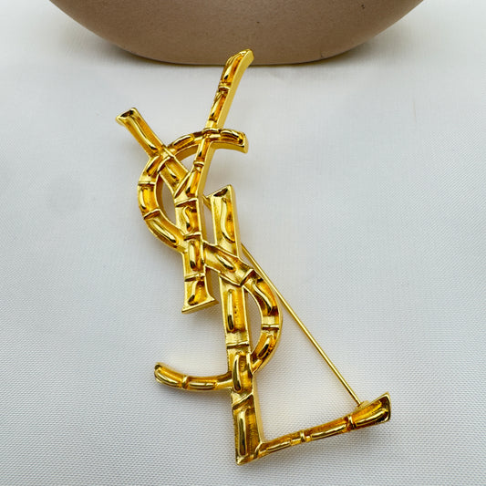 Spilla YSL Bamboo Gold