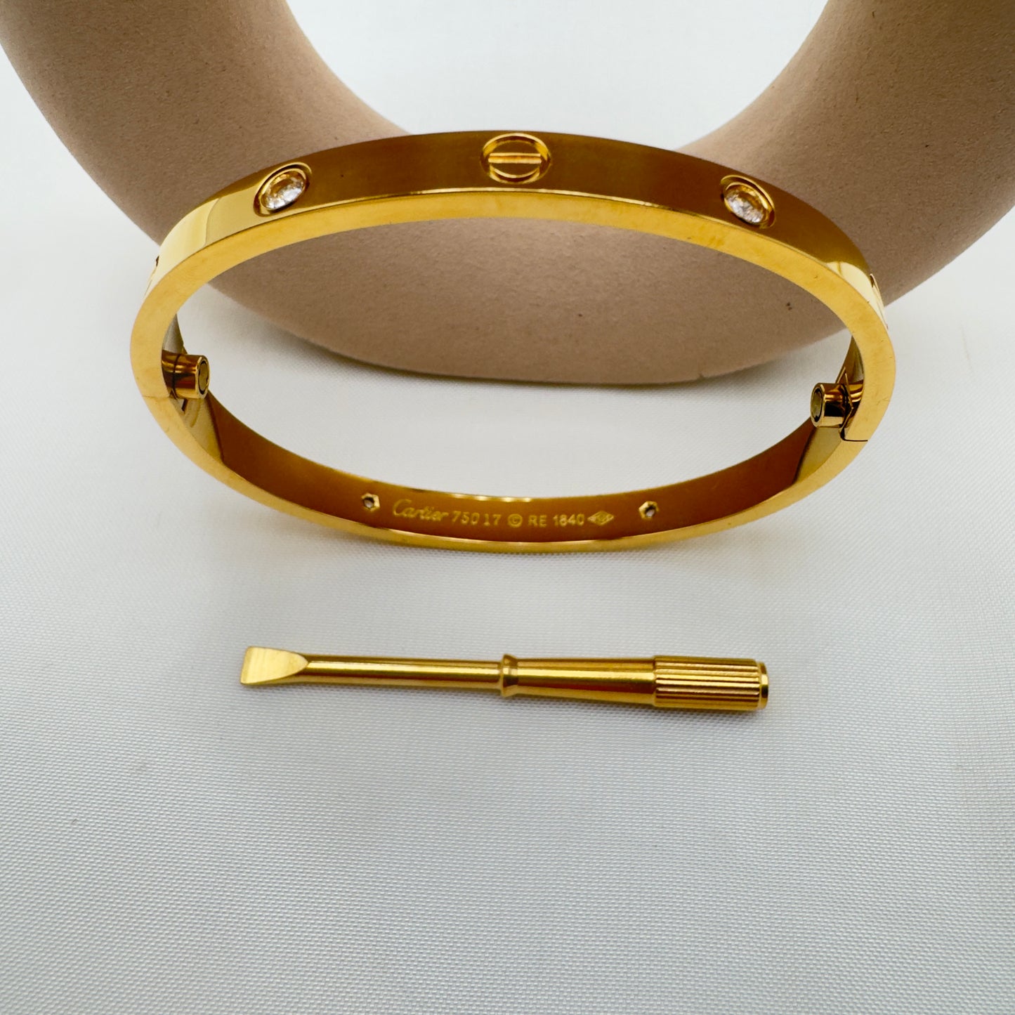 Bracciale Love Crystal Oro Cartier