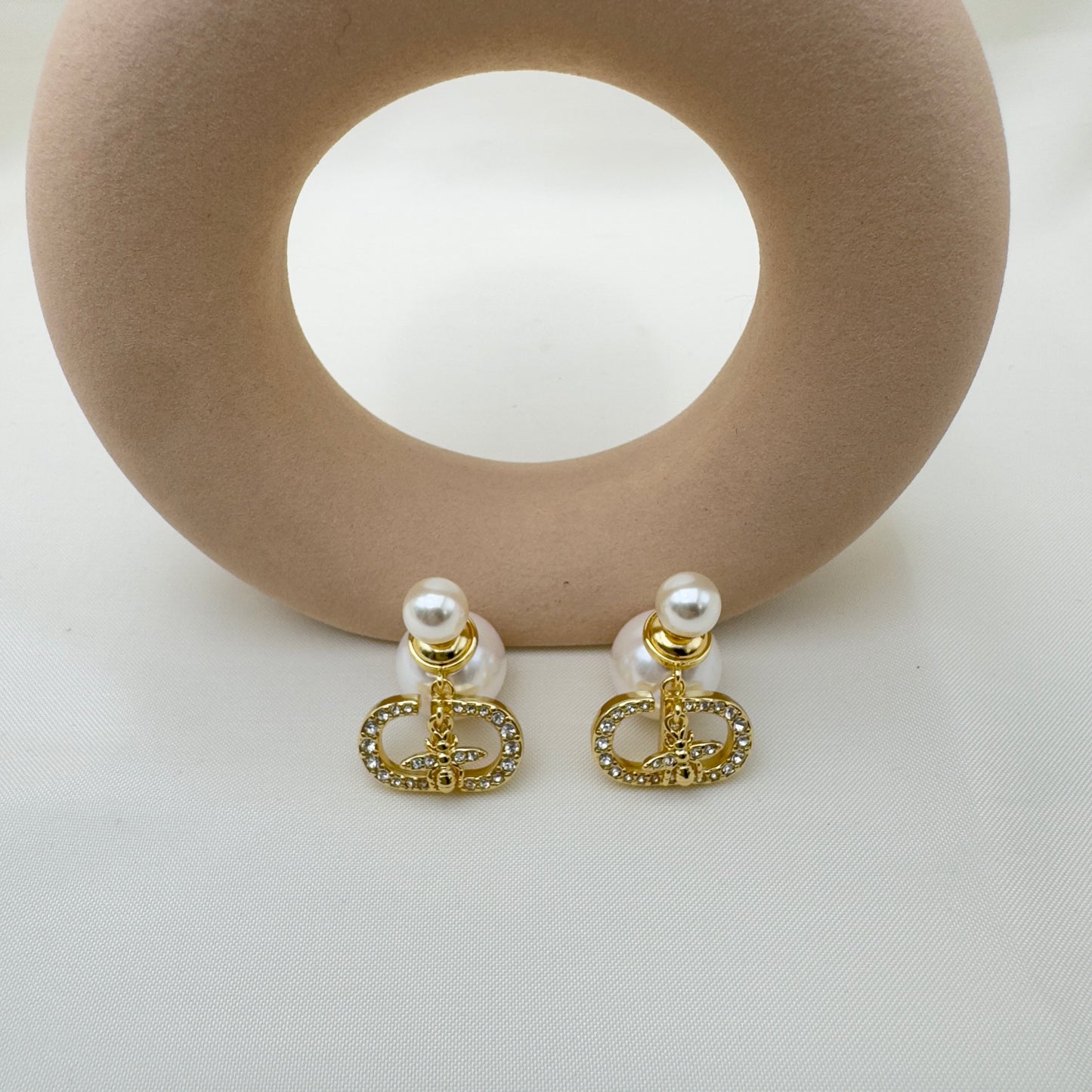 Orecchini Perla & Brillantini CD