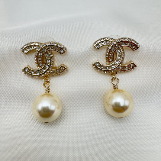 Orecchini Perla Brillante CC