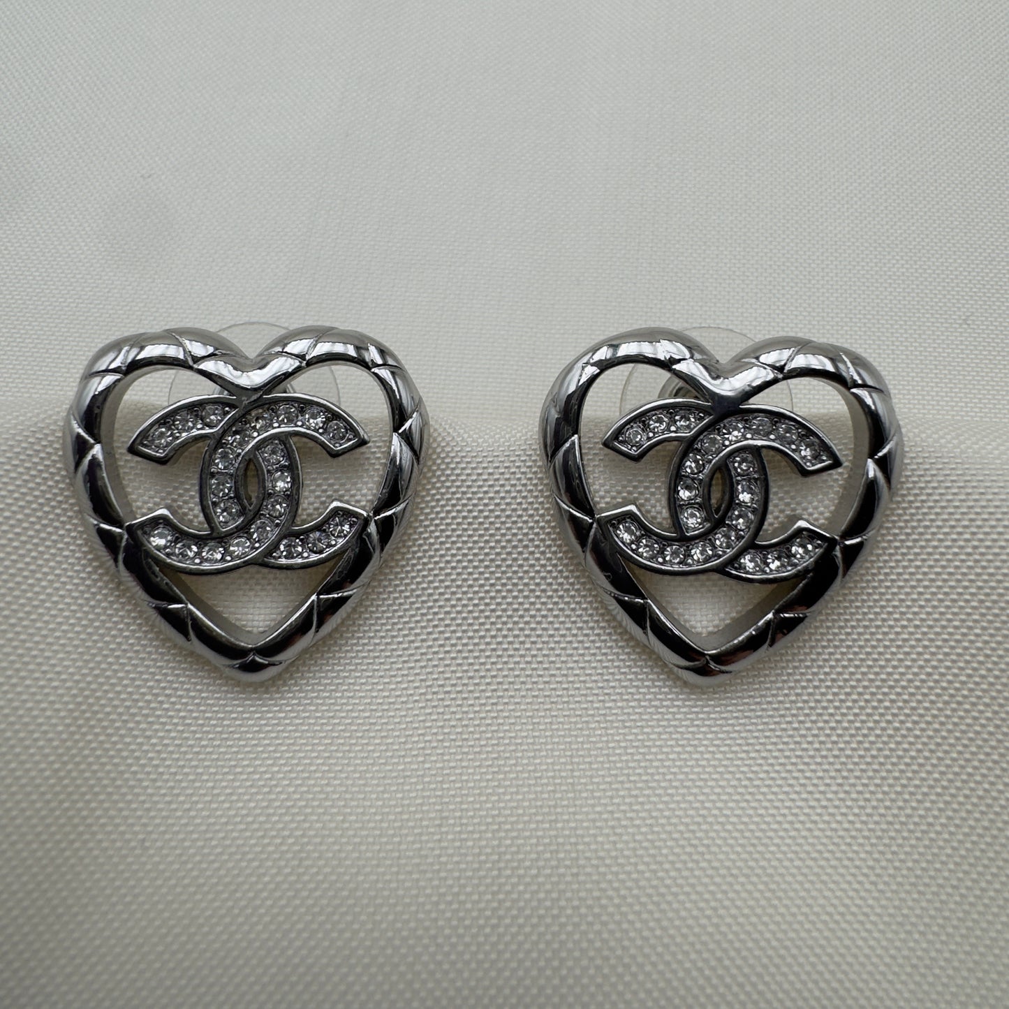 Orecchini Cuore Brillanti CC