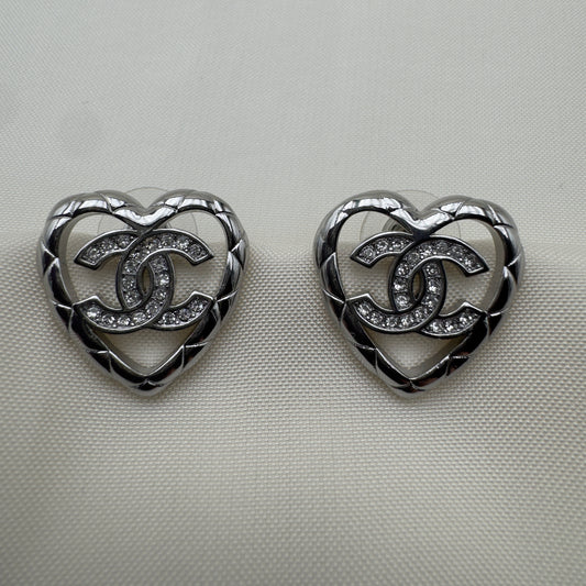 Orecchini Cuore Brillanti CC