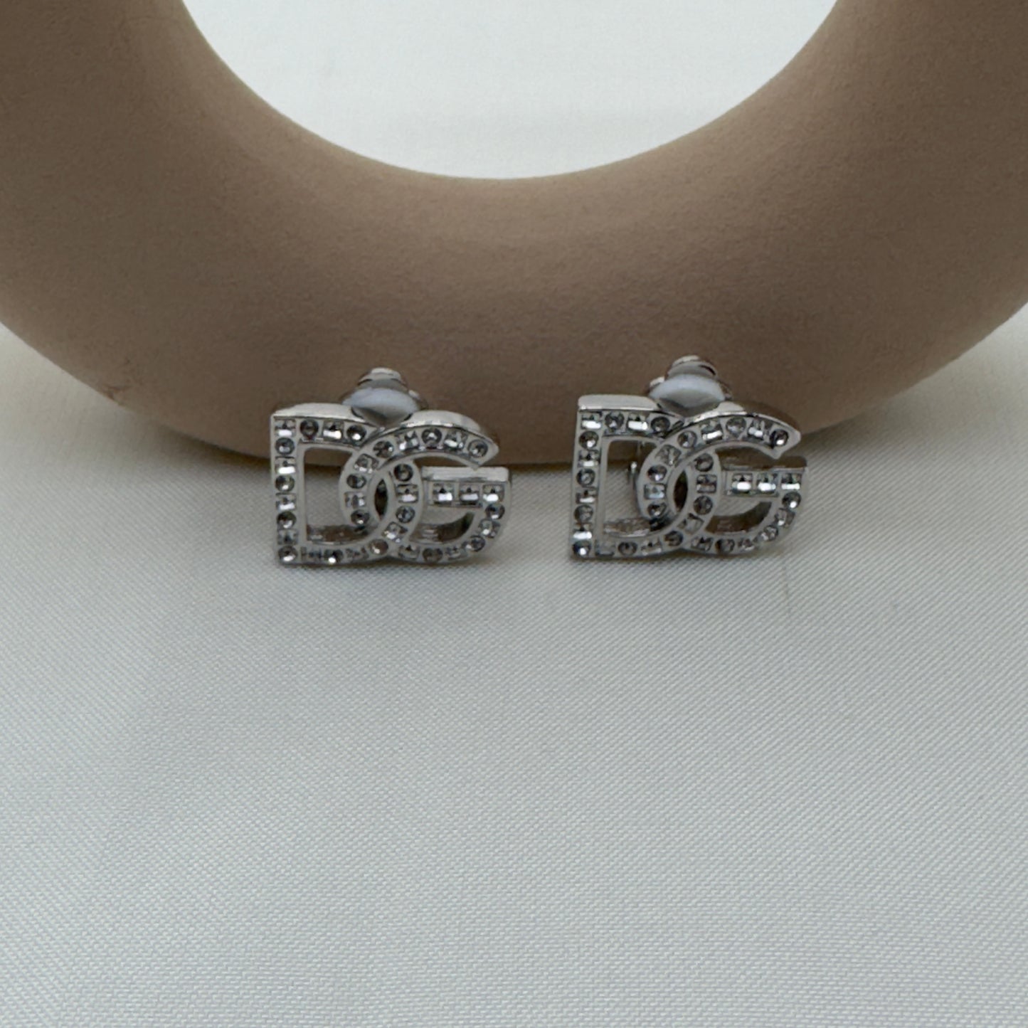 Orecchini DG Strass Chiusura a Clip