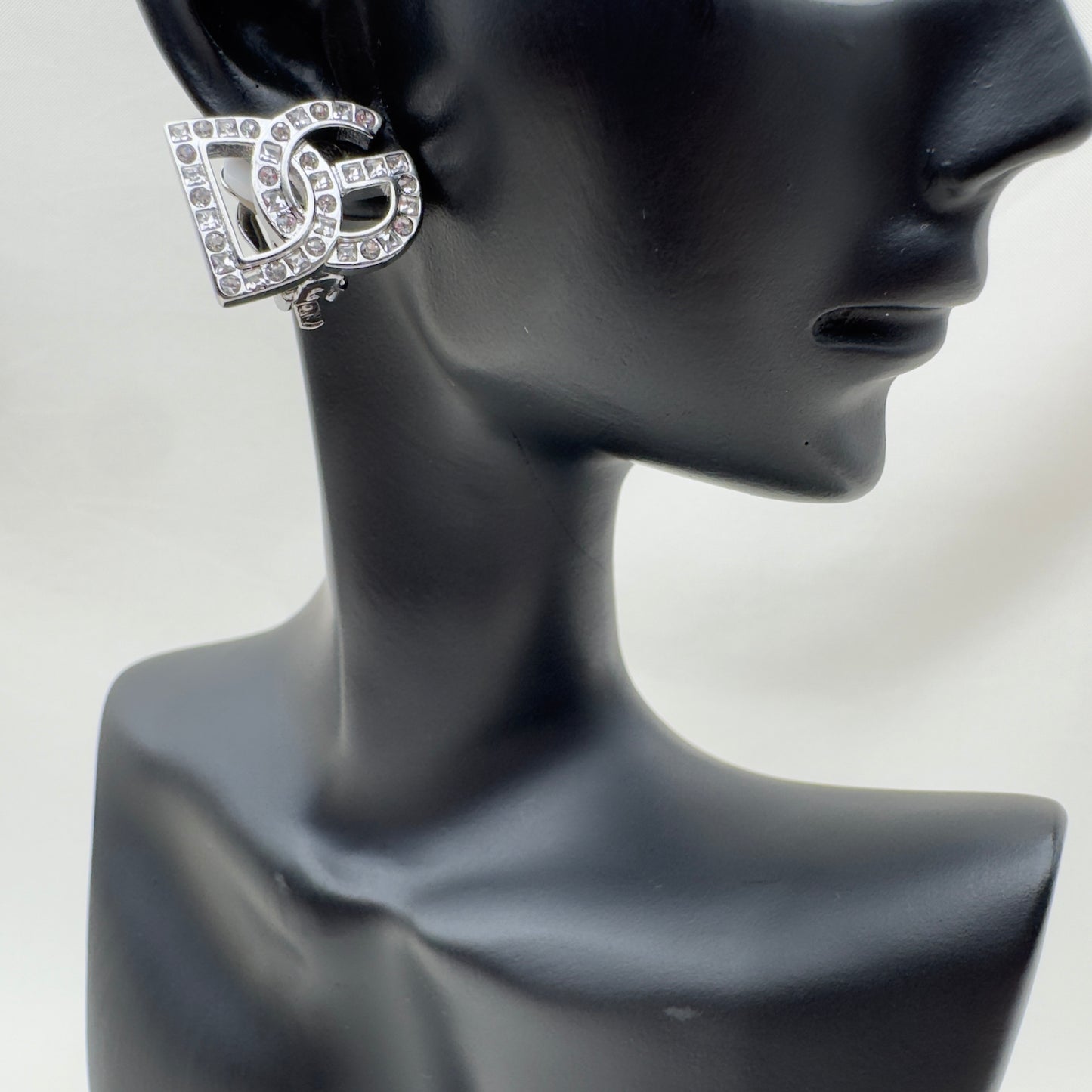 Orecchini DG Strass Chiusura a Clip