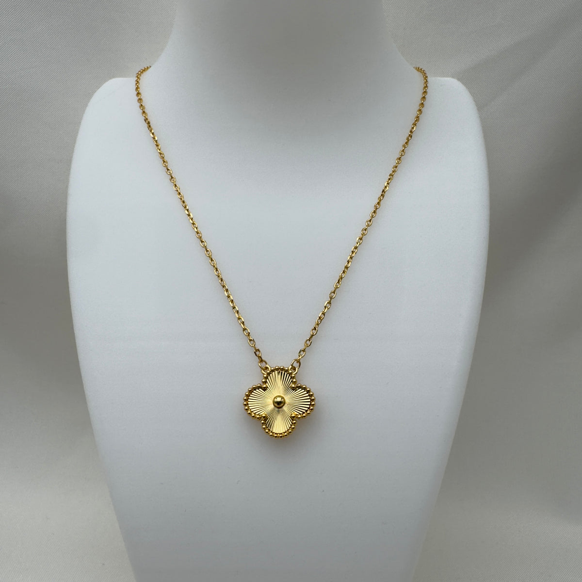 Collana Fiore Luminoso Argento