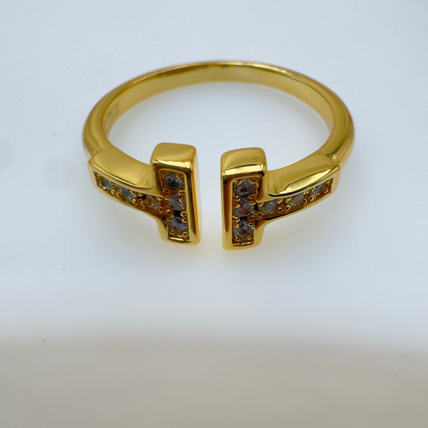 Anello Tiffany Con Zirconi