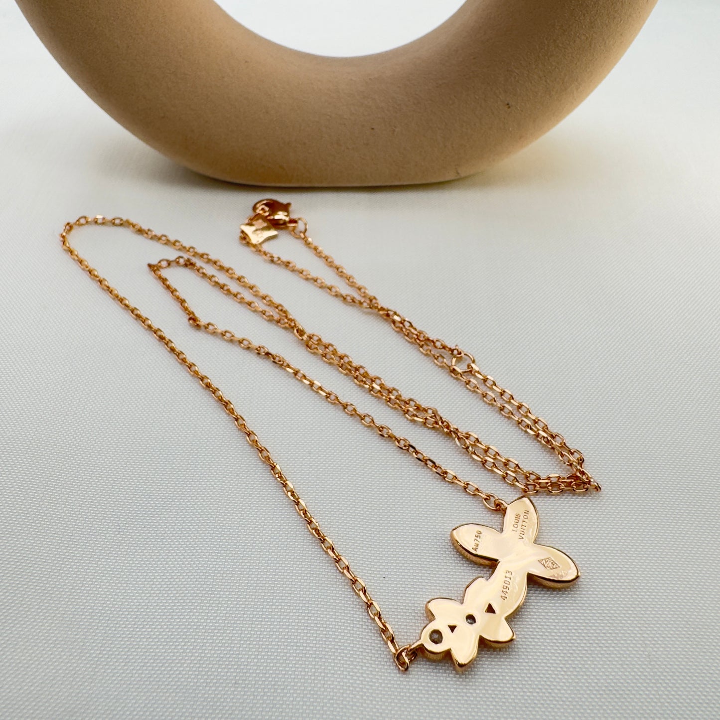 Collana Monogram Fiori LV