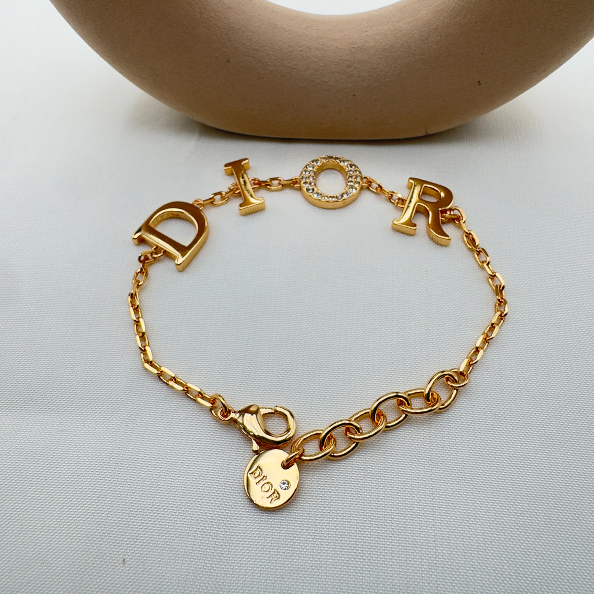 raccialetto Charms Lettere Gold