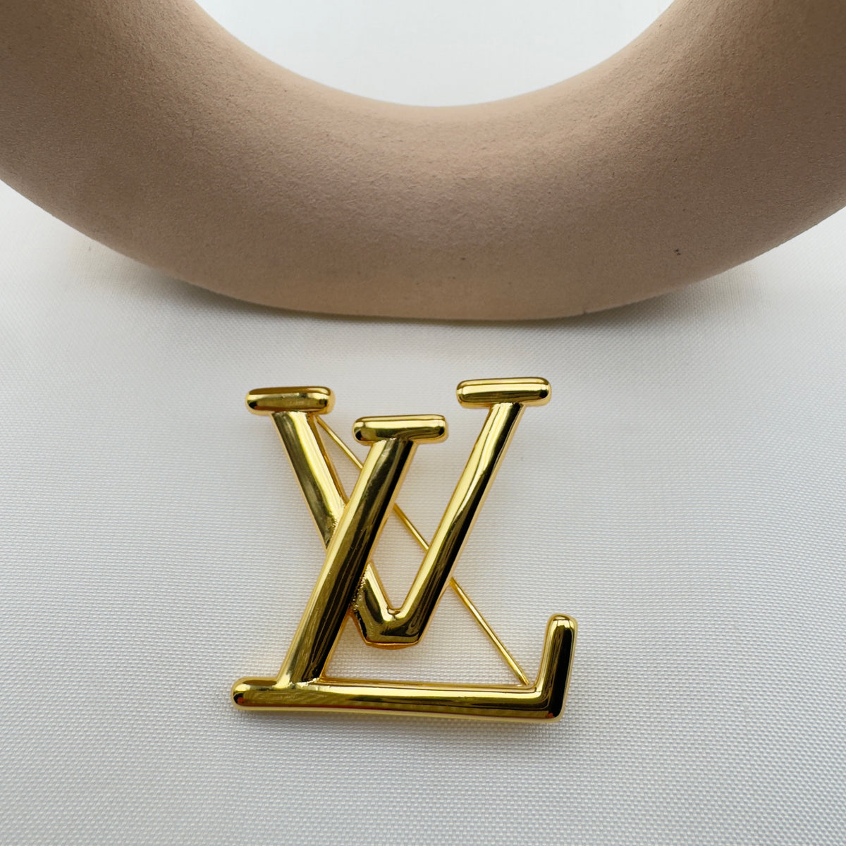 Spilla Intreccio Gold