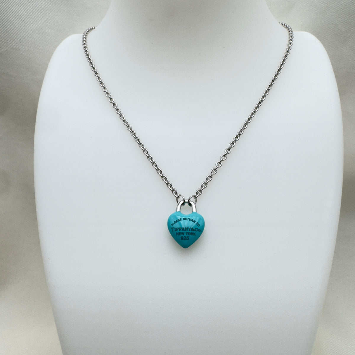 Collana Cuore Turchese