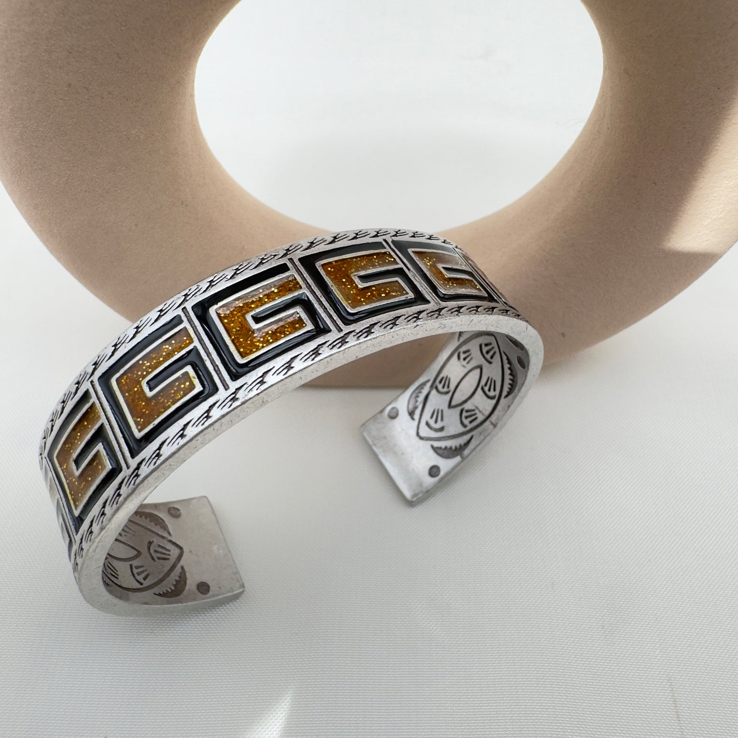 Bracciale GG Greca Preziosa
