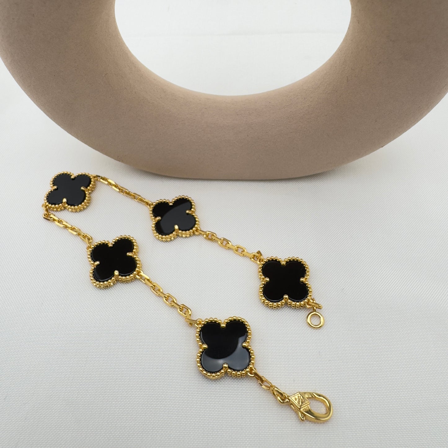 Bracciale Quadrifoglio Nero VC
