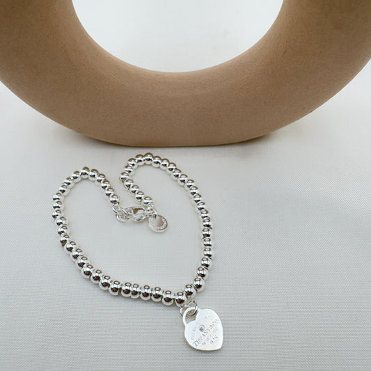 Bracciale Cuore Silver Tiffany
