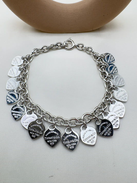 Bracciale Tiffany Cuori Charm